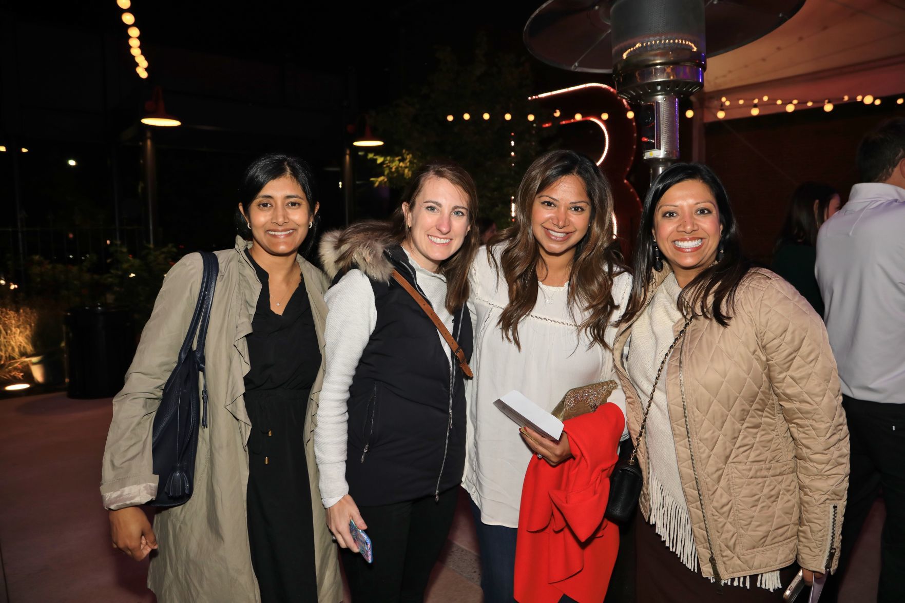 Dr. Meena Murugappan, Dr. Emily Brown, Maddie Goebel, Roma Bordewick